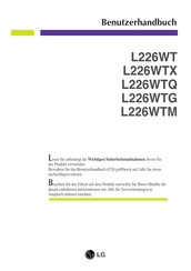 LG L226WTM Benutzerhandbuch