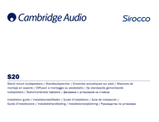 Cambridge Audio Sirocco S20 Installationsleitfaden