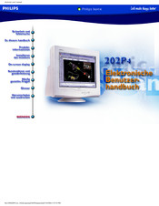 Philips 202P4574 Benutzerhandbuch