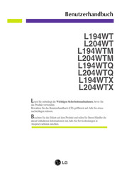 LG L204WTM Benutzerhandbuch