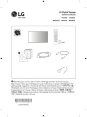 LG 86UH5E series Bedienungsanleitung