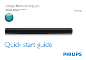 Philips HTL1190B/12 Schnellstartanleitung