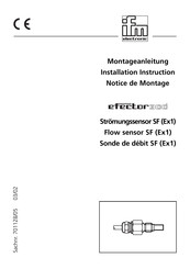 IFM Electronic SF0714 Montageanleitung