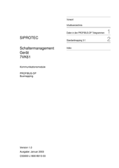 Siemens SIPROTEC 4 7VK61 Handbuch