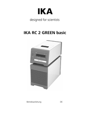 IKA RC 2 GREEN control Betriebsanleitung