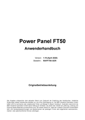 BR-Automation Power Panel FT50 Anwenderhandbuch