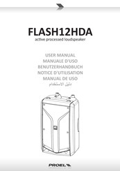 Proel FLASH12HDA Benutzerhandbuch