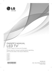 LG LA86 Serie Benutzerhandbuch