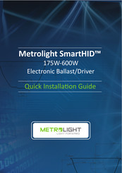 Metrolight SmartHID 400 Schnellinstallationsanleitung