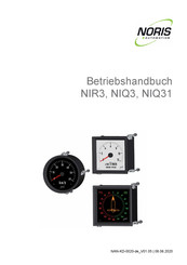 Noris NIQ3 Betriebshandbuch