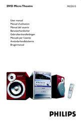 Philips MCD515 Benutzerhandbücher
