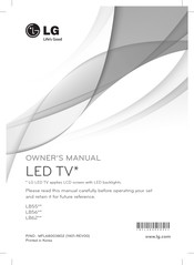 LG 32LB55 Serie Benutzerhandbuch