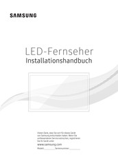 Samsung HG49EF690DBXEN Installationshandbuch