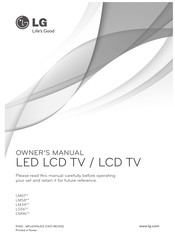 LG 42LM3400 Benutzerhandbuch