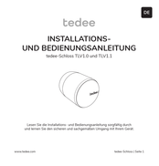 Tedee TLV1.0 Installations- Und Bedienungsanleitung