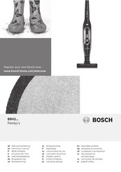 Bosch Readyy'y BBH21621 / 01 Gebrauchsanleitung
