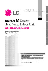 LG Multi V S5 Serie Montageanleitung
