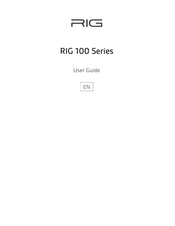 Nacon RIG 100-Serie Bedienungsanleitung