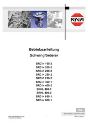 RNA SRC-N 800-1 Betriebsanleitung