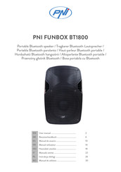 PNI FUNBOX BT1800 Benutzerhandbuch