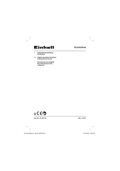 EINHELL 41.327.54 Originalbetriebsanleitung