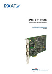 HMS IXXAT iPC-I XC16/PCIe Hardwarehandbuch
