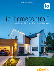 Somfy io-homecontrol Handbuch Für Den Fachhandwerker