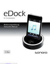 Sonoro eDock Bedienungsanleitung