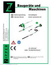 Zipper ZI-GPS182 Bedienungsanleitung