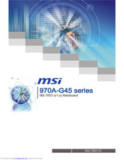 MSI MS-7693 Bedienungsanleitung