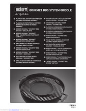 Weber ORIGINAL GOURMET BBQ Bedienungsanleitung