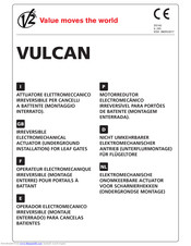 V2 VULCAN Serie Bedienungsanleitung