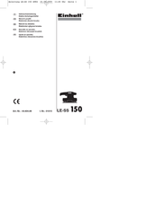 EINHELL LE-SS 150 Gebrauchsanweisung