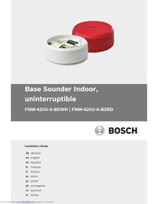 Bosch FNM-420U-A-BSWH Installationshinweise