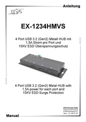 Exsys EX-1234HMVS Anleitung