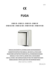 Nofer FUGA 01851.W.120 Installations- Und Gebrauchsanleitung