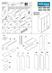 Micasa 4027.080-082 Montageanleitung