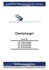Samlex Europe Omnicharge OC2 24-20 Bedienungsanleitung