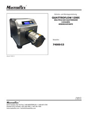 Masterflex QUATTROFLOW 1200S Betriebs- Und Montageanleitung