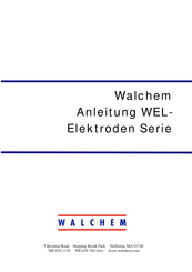 Walchem WEL-PHB-NN Anleitung