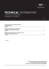 Bitzer CM-SW-01 Technische Information