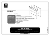 Palram GrowDeck Montageanleitung