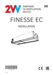 2VV VCFI4B-100-V EC Serie Installationshandbuch