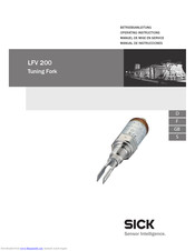 SICK LFV 200 Betriebsanleitung