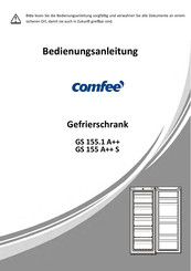 Comfee GS 155.1 A++ Bedienungsanleitung