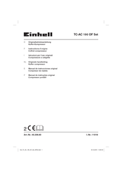 EINHELL TC-AC 190 OF Set Originalbetriebsanleitung