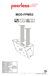 peerless-AV MOD-FPMS2 Bedienungsanleitung