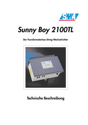 Sma Sunny Boy 2100TL Technische Beschreibung