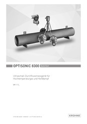 KROHNE OPTISONIC 8300 Schnellstartanleitung