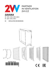 2VV SAV-2-3R-AC Installation Und Bedienung